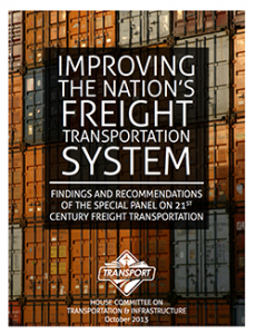 Improving the Nation's Freight Transportation System - Findings and Recommendations of the Special Panel on 21st Century Freight Transportation