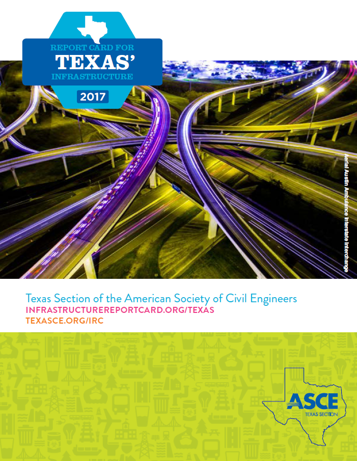 Texas Cover | ASCE's 2025 Infrastructure Report Card