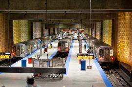 metro station