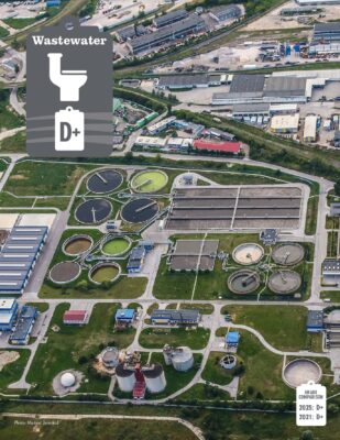 Wastewater | ASCE's 2025 Infrastructure Report Card
